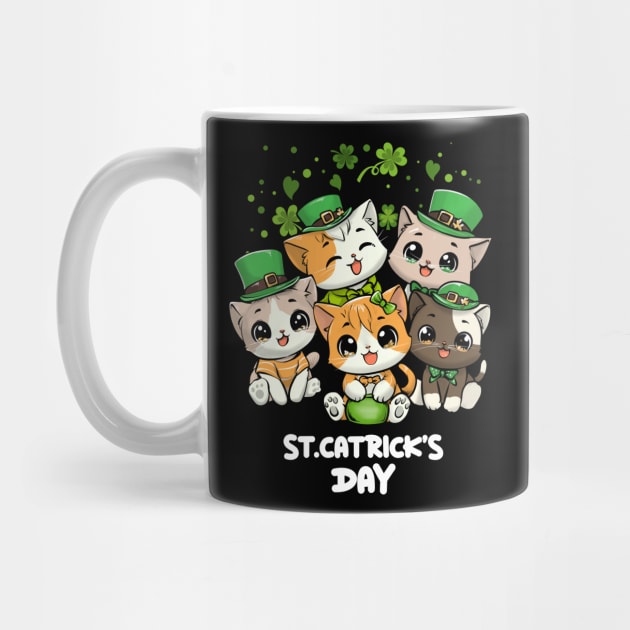 St. Catrick's Day CUTE CAT by Wagum Std